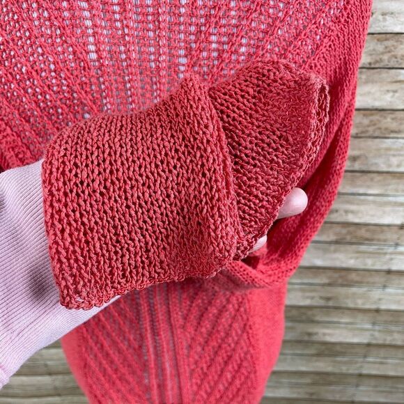 Eileen Fisher Sweater Cardigan sz Lg - Picture 4 of 5